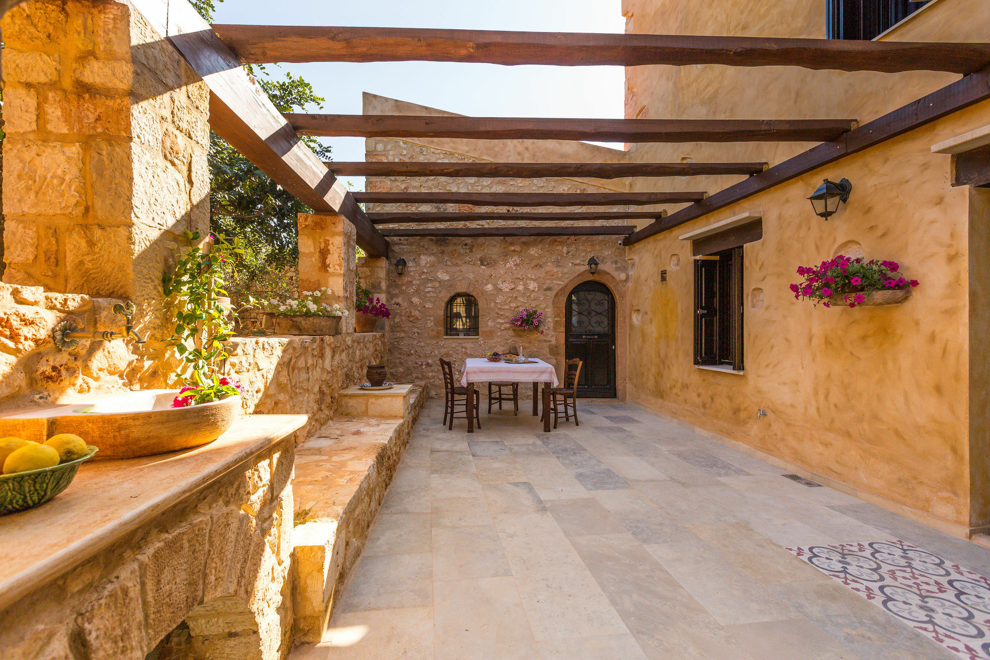 Erondas Cretan Country Villas Achlades 外观 照片